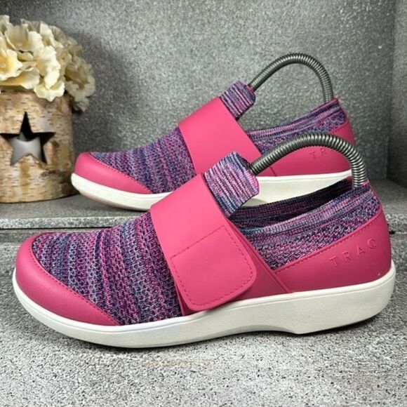 Alegria TRAQ Qwik Smart Sneakers Work Out Run Walk Purple Size 39 US 9 - Picture 1 of 8